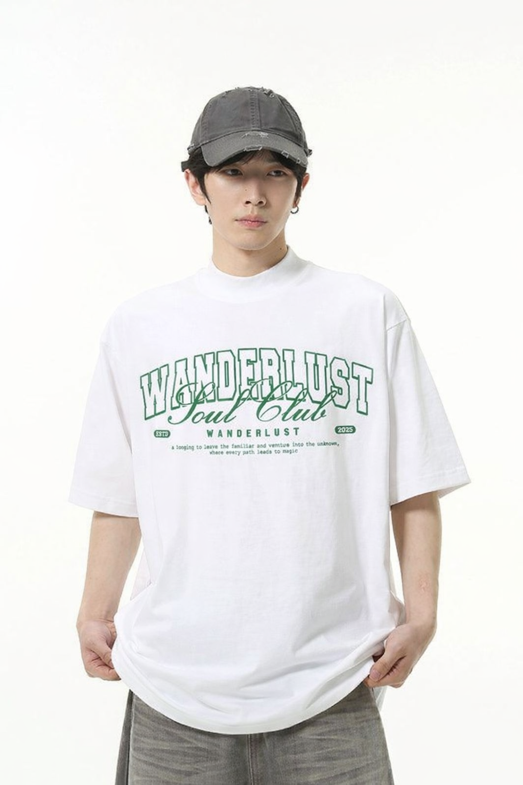 wanderlust over-sized tshirt