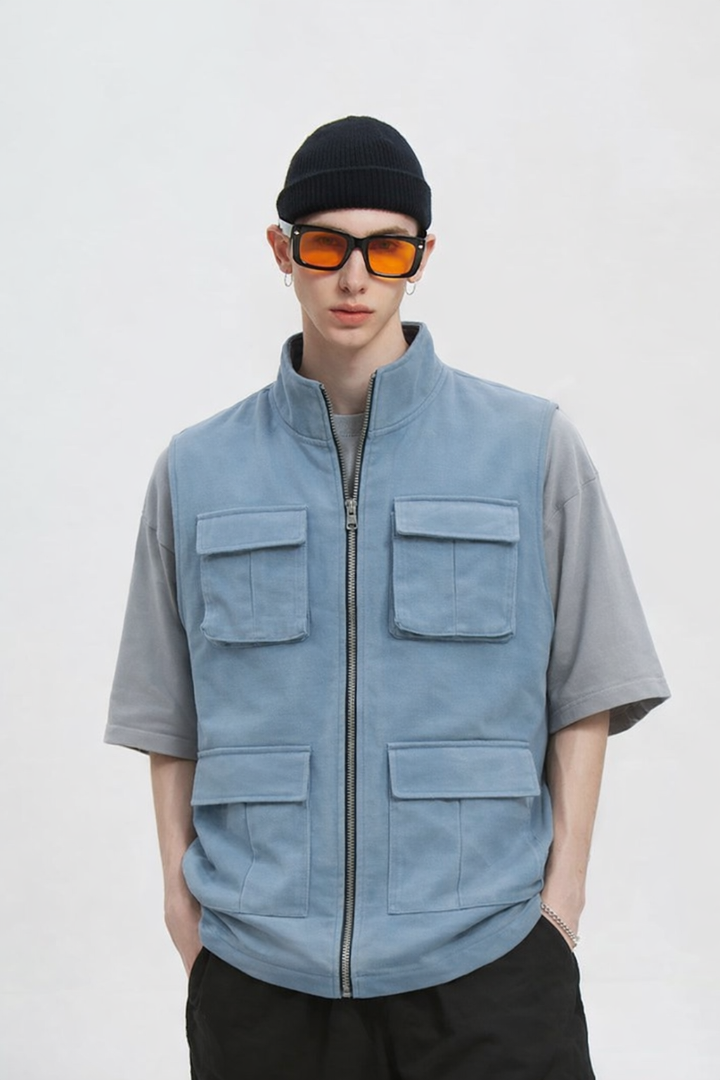 SLEEVELESS JACKET MEN'S