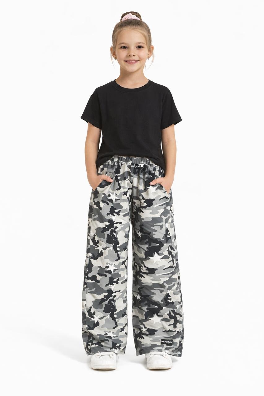 CAMO PRINT CARGO STYLE PANT FOR KIDS